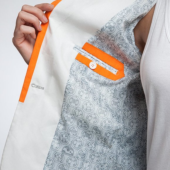 Star Wars BB-8 Women's Blazer - XL - Thinkgeek - Picture 3 of 9